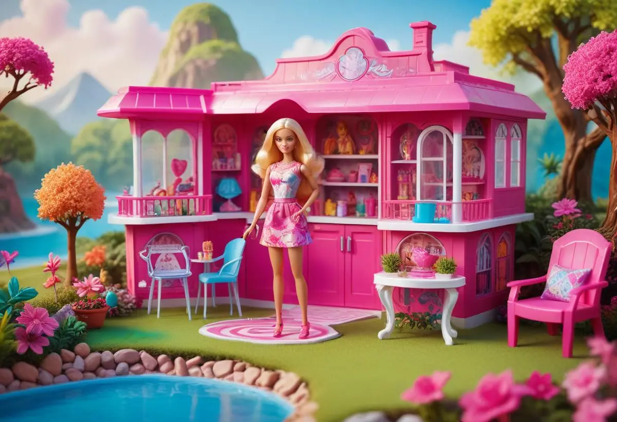 Rollistan i Barbie (film) gör upplevelsen färgstark och rolig illustration