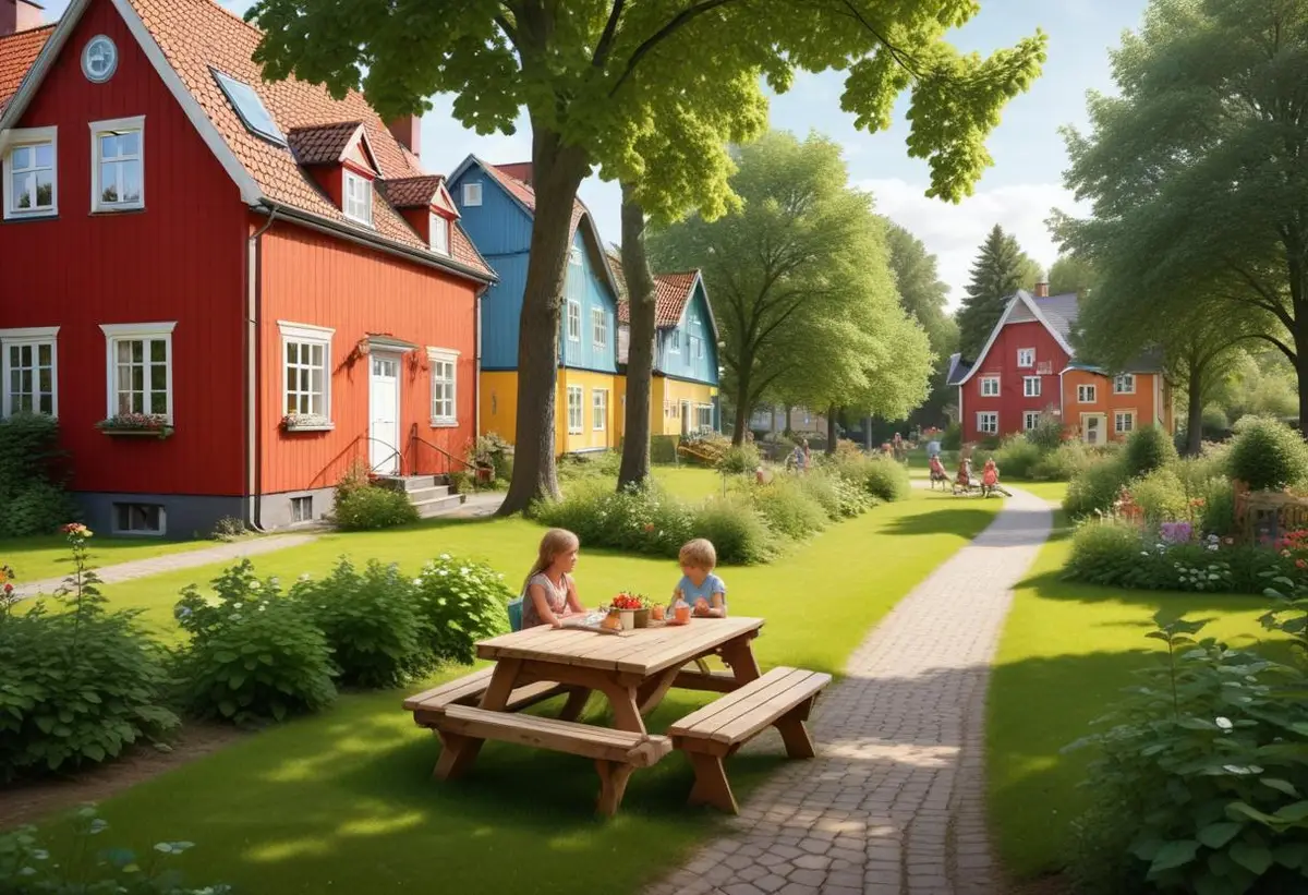 Så är rollistan i Solsidan – allt du vill veta illustration